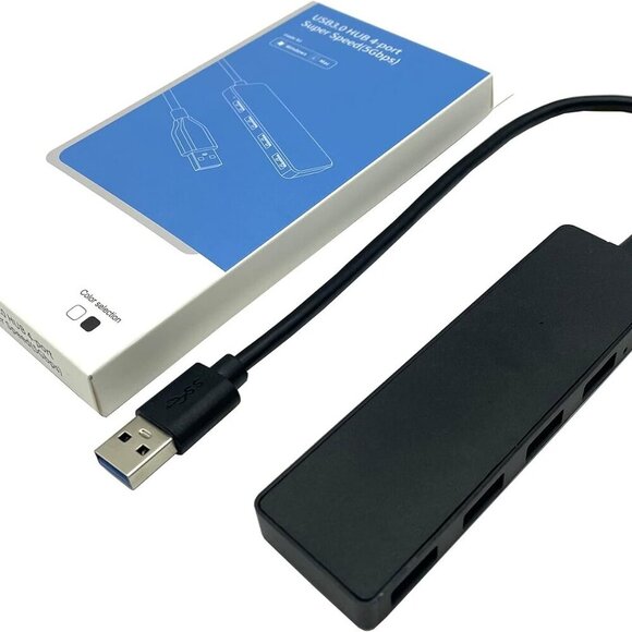 USB 3.0 HUB 4-Port Super Speed (5GBps) for windows or mac - BRAND NEW IN BOX. - Picture 2 of 6